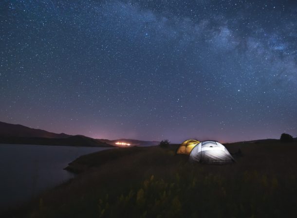 camp under the stars