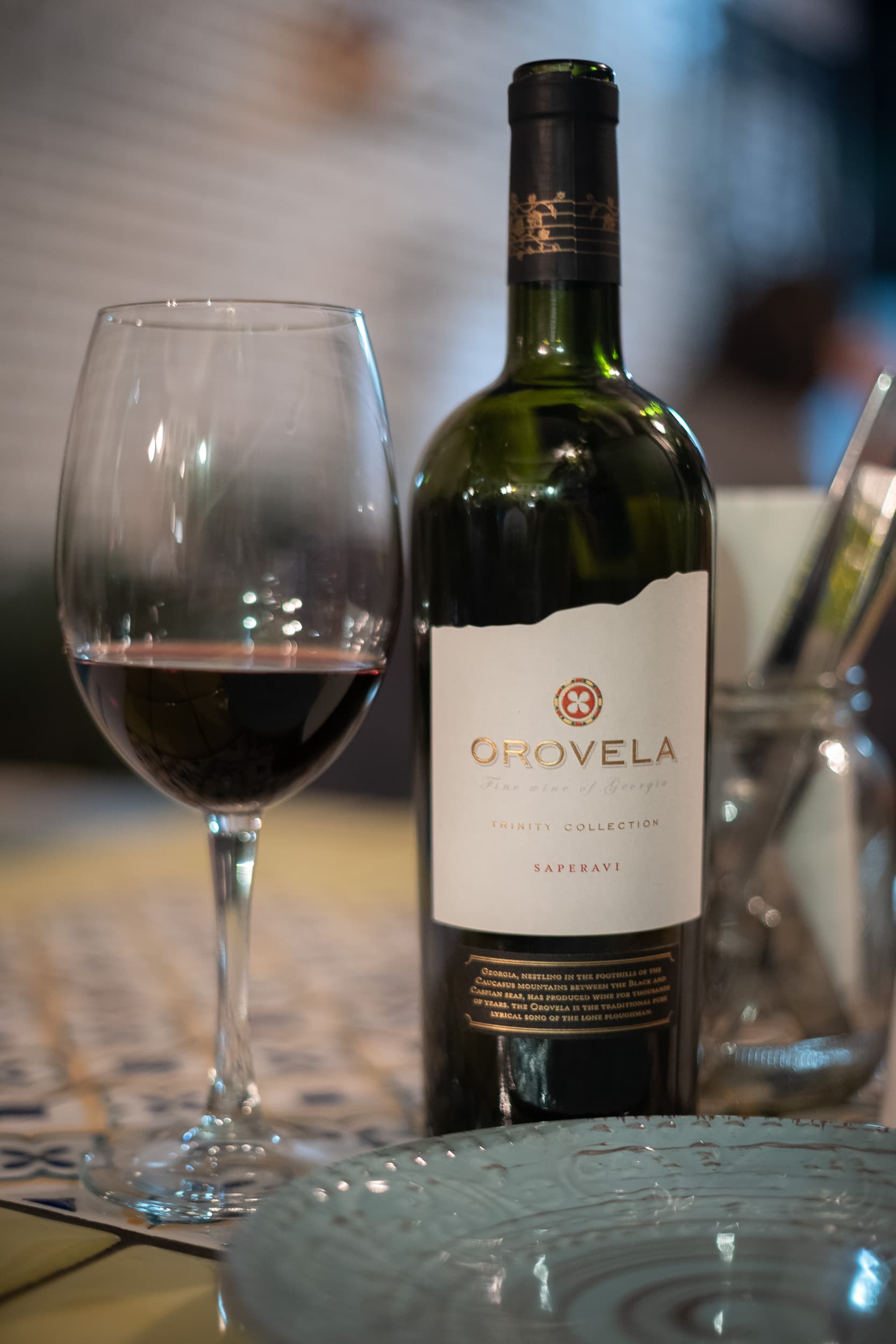 Orovela georgian wine