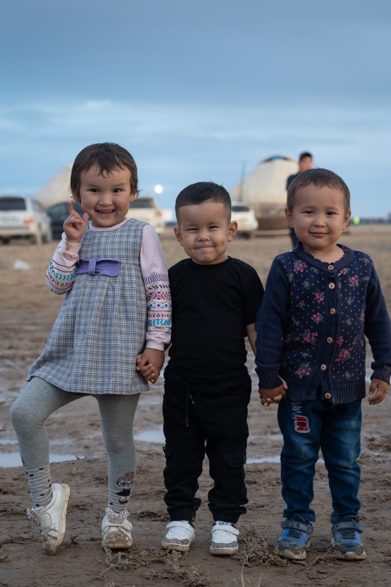 Kazakh kids
