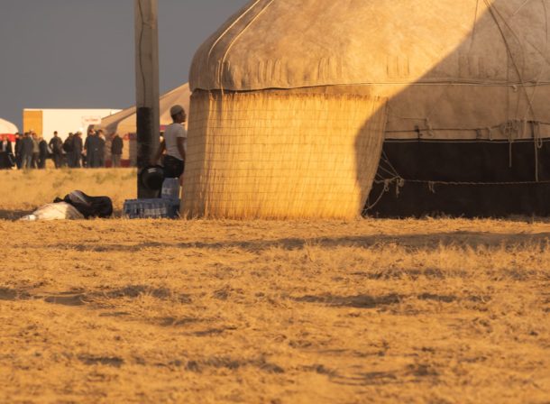traditional yurts Kazakhstan