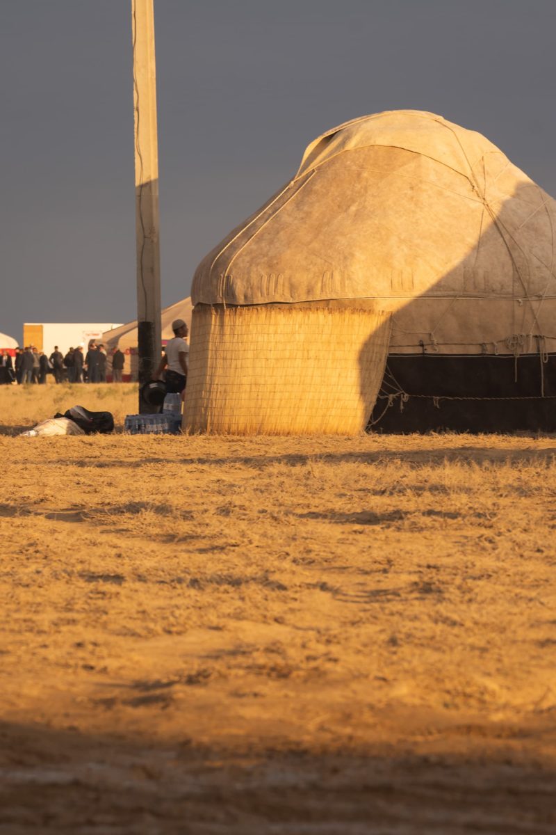 traditional yurts Kazakhstan